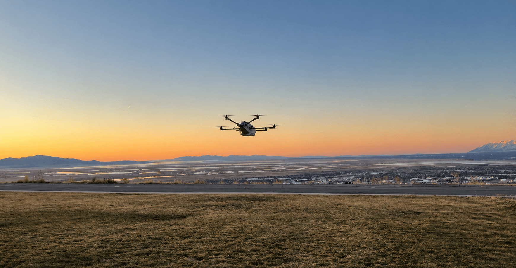 ElectraFly drone in flight